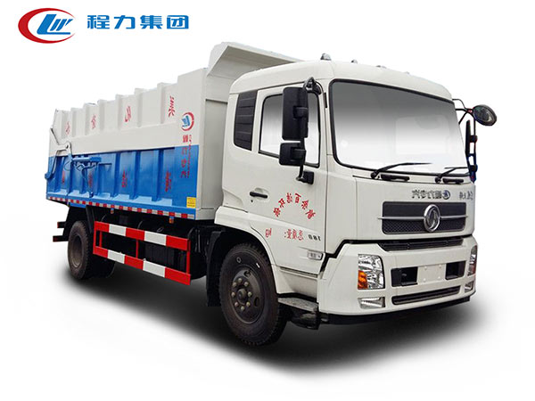 國六東風天錦壓縮式對接垃圾車