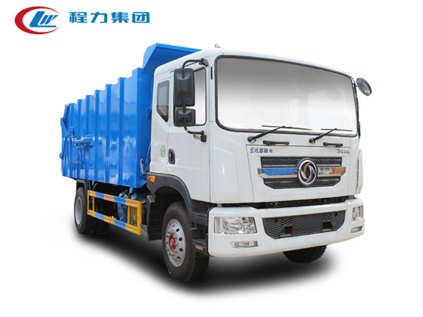 國六東風D9壓縮式對接垃圾車