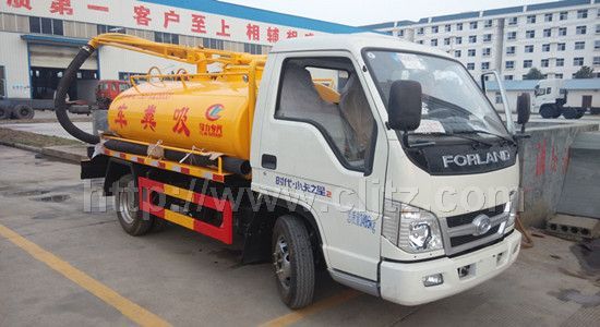 藍牌2立方吸糞車（國四）